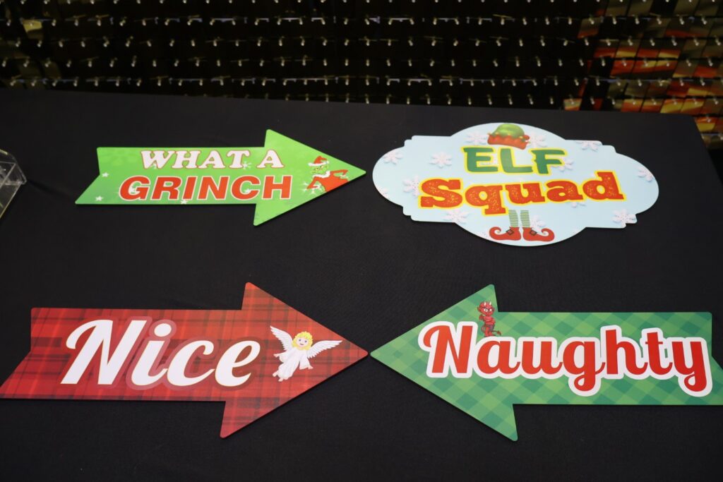 Christmas Signs Props